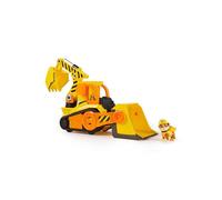 Spin Master Deluxe Construction Rubble Paw Patrol With Light And Sound Includes 1 Figure Excavator Yellow