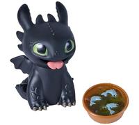 Spin Master DreamWorks Dragons, How to Train Your Dragon, Fish Feeding Toothless Interactive Toy with Squeeze and 'Barf' Fish Action, Dragon Toys for Kids Ages 4 and Up