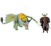 Spin Master Dreamworks Dragons, How to Train Your Dragon, Rumblehorn & Stoick, Viking Duo Action Figures, Kids Toys for Boys Ages 4 and up