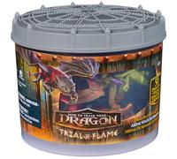 Spin Master Dreamworks Dragons, World of Berk: Dragon Flock Arena, 50 Collectible Dragons and Vikings Figures for Ages 4 and up