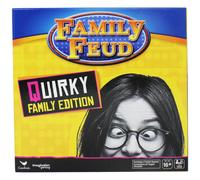 Spin Master Family Feud Board Game Quirky Family Edition Adult Game for Ages 16 and up
