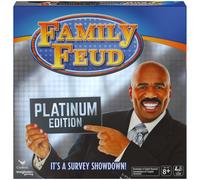 Spin Master Family Feud Platinum Edition Family Party Board Game for Families Adults and Kids Ages 8 and up