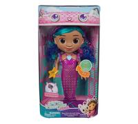 Gabby's Dollhouse: The Movie, Sing & Shine Mermaid Gabby, Waterproof Mermaid Doll with Lights and Sounds, Kids Toys for Girls & Boys Ages 3 and Up