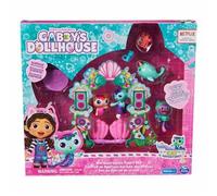 Spin Master Gabby’s Dollhouse, Mermaid-lantis Figure Set with 4 Toy Figures and Dollhouse Furniture