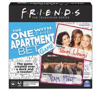 Spin Master Games 6059759 Friends TV Show, The One with the Apartment Bet Party Game, for Adults and Teens Ages 14 and Up, Grey