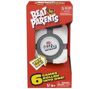 Spin Master Games, Beat the Parents: Let’s Roll!, 6-in-1 Electronic Game Cube, Fun Activity for Kids, Adults & Family Game Night, Interactive Toy, 2-6 Players, for Ages 5 & Up
