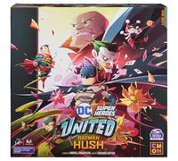Spin Master Games, DC United Super Heroes: Batman Hush, Cooperative Multiplayer Strategy Card Game for Teens & Adults, Collectible DC Comic Minifigures, Batman Miniatures, 1-5 Players, Ages 14 & Up