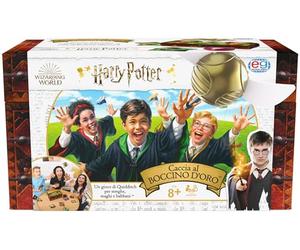 Spin Master Games Harry Potter Catch The Golden Snitch, A Quidditch Board Game for Witches, Wizards and Muggles, Family Game for Aged 8 and Up