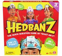 Spin Master Games, Hedbanz 3rd Edition 2025 with New Cards & Headbands, Picture Guessing Card Game, Quick Questions & Fast Fun, Easy to Play for Family & Kids, 2-6 Players, for Ages 6 & Up