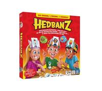 Spin Master Games Hedbanz Who Am I? Guessing Game, from 6 Years | 69 picture cards, 6 headbands, against the hourglass, promotes communication and logical thinking, family game