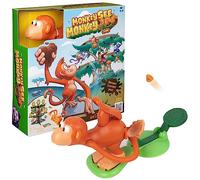 Spin Master Games, Monkey See Monkey Poo Game, Fun Games, Sensory Toys, Family Games, Funny Gifts, Christmas Gifts for Kids, for Ages 4+