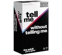 Spin Master Games Tell Me Without Telling Me - The Viral Trend, Now A Hilarious Party Game for a Stag or Hen Party, University, Birthdays, & More, for Adults Ages 18 and up