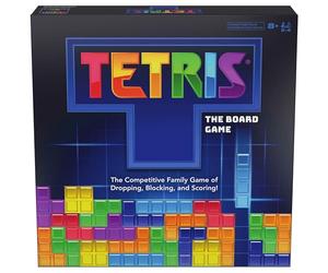 Spin Master Games - Tetris - Jeu De Société De Stratégie - Jeu Plateau | Tetris board game for 2-4 players. Strategy and skill game for the whole family from 8 years old.