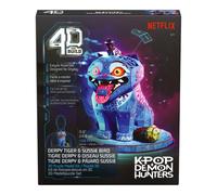 4D Build KPop Demon Hunters Derpy Tiger & Sussie Bird 3D Puzzle Model Kit