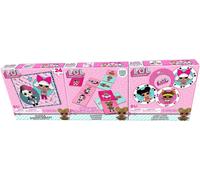 Spin Master LOL Surprise 3 Pack Bundle Puzzle, Dominoes, Jumbo Cards BRAND NEW