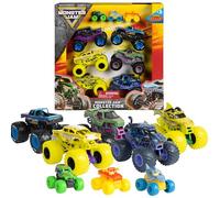 Spin Master Monster Jam Limited Edition Monster Truck Collection, Die-Cast Vehicle Pack with Mini Trucks, Official Monster Jam Toys for Kids