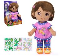 Spin Master Nickelodeon Dora Official Bedtime Dora Plush Toy, Educational Toys, Glow-in-the-Dark Plush Doll, Sensory Toy for Ages 3 and Up, 13”