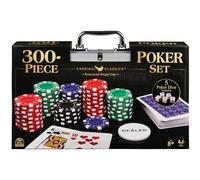 Spin Master Professional 300pcs Poker Set in Aluminum Carry Case for Ages 8 and up