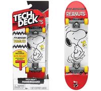 Spin Master Tech Deck, Finesse Peanuts Handboard; Authentic Mini Skateboards, Kids’ Toys for Boys and Girls, Ages 6 and up (Hands Use Only)