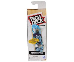 Spin Master Tech Deck, Performance Series Fingerboards Made of Real Wood, with Non-Slip Foam Grip Tape, Soft Performance Thanks to Smooth Wheels, from 6 Years