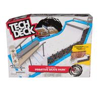 Spin Master Tech Deck, Primitive X-Connect Skate Park, Customisable and Buildable Ramp Set with Exclusive Fingerboard, Kids Toy for Ages 6 and up