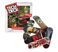 Tech Deck , Sk8shop Fingerboard Bonus Pack, Collectible and Customizable Mini Skateboards (Styles May Vary)