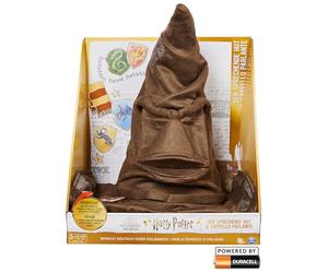 Spin Master Wizarding World Harry Potter - Interactive Talking Hat with Sound Toy for Kids Ages 5+, Officially Licensed, Italian Version