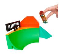 Tech Deck, Quarter Bowl Ruckus X-Connect Park Creator, Customisable and Buildable Ramp Set with Exclusive Fingerboard, Kids’ Toy for Ages 6 and up
