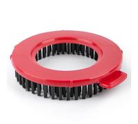 Spin Mop Brush for Hurricane 360°Spin Mop Systems, Scrubber Brush Replacement Head with Stiff Bristle, Great for Bathroom Kitchen Pool, Glass and Tile Walls, Round Shape Standard Universal Size