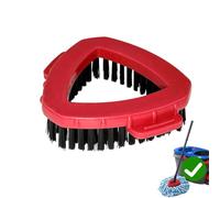 Spin Mop Replace Head | Trangle Base Scrub Mop Brush | Replacement Scrub Function Brush | For Bathroom Tiles, Shower Tiles, 13x10.9x3.5cm