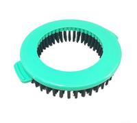 Spin Mop Scrub Brush Head Attachment with Stiff Bristles | Twist-and-Lock Fit, Deep Cleaning for Floors, Tiles and Grout, Compatible with FunClean & RinseWise Systems, 20x20x5 cm