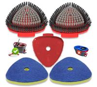 Spin Mop Scrub Head & Sponge Brush Replacement for Vileda Turbo System