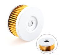 Spin-On Oil Filter for Suzuki DR350 Easy Install | for heavy-duty canister, burst strength tested, resists pressure, yellow silver finish, robust build
