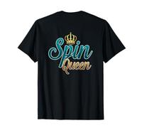 Spin Queen, Backprint T-Shirt