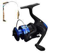 Spin Reel | Compact Mini Spincast Baitcasting Gear | Mini Small Fishing Reel,for Bass Trout All Season Catfish Crappie Surf Baitcasting