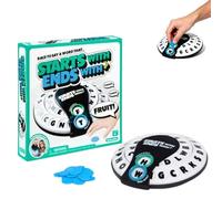 Spin & Shout Word Game, Fast-Paced Family Word Game with Letter Wheels