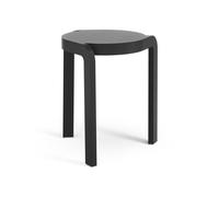 Spin Stool Black Lacquered Ash