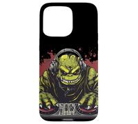 Spin the Beats with a Party Ogre at the DJ Booth Case for iPhone 15 Pro Max
