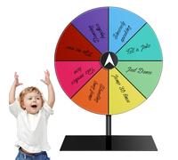 Spin The Wheel, spining Wheel, spining Wheeel for Prizes | Erasable Acrylic Rounder of Fortune Game | Prize Roulette Board for Carnivals Festivals Classrooms Annual Meetings Parties
