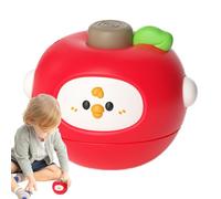 Spin Top For Kids,Cartoon Fruit Rotating Top Table Game | Educational Preschool Learning Activity, Interactive Balance Desktop Toy For Classroom School Kindergarten Home