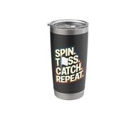 Spin Toss Catch Repeat - Flag Flipping Color Guard Stainless Steel Insulated Tumbler
