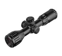 SPINA OPTICS 3-9X32 Rifle Scope, Red and Green Dot Illuminated Scope Hunting Optics,AO, RGB Mil-dot, Black (only scope)
