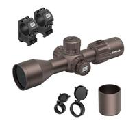 SPINA OPTICS Riptide GEN II 3-12x44 FFP/4-16X44 FFP w Zero Stop Hunting Scope,30mm Tube First Focal Plane Scope 1/10 MRAD Adjust | ED Fully Multi-Coated | Bronze Color Riflescope