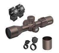 SPINA OPTICS Riptide GEN II 3-12x44 FFP/4-16X44 FFP w Zero Stop Hunting Scope,30mm Tube First Focal Plane Scope 1/10 MRAD Adjust | ED Fully Multi-Coated | Bronze Color Riflescope