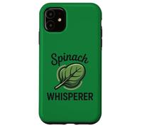 Spinach Whisperer Vegetable Gardener Plants Case for iPhone 11