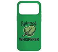 Spinach Whisperer Vegetable Gardener Plants Case for iPhone 17 Pro Max