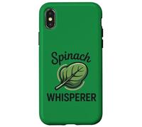 Spinach Whisperer Vegetable Gardener Plants Case for iPhone X/XS
