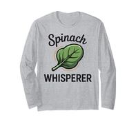 Spinach Whisperer Vegetable Gardener Plants Long Sleeve T-Shirt