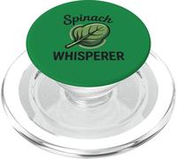 Spinach Whisperer Vegetable Gardener Plants PopSockets PopGrip for MagSafe
