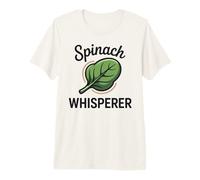 Spinach Whisperer Vegetable Gardener Plants Premium T-Shirt